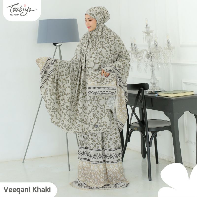 MUKENA TAZBIYA BORDER 2IN1 VEEQANI SERIES ALLSIZE