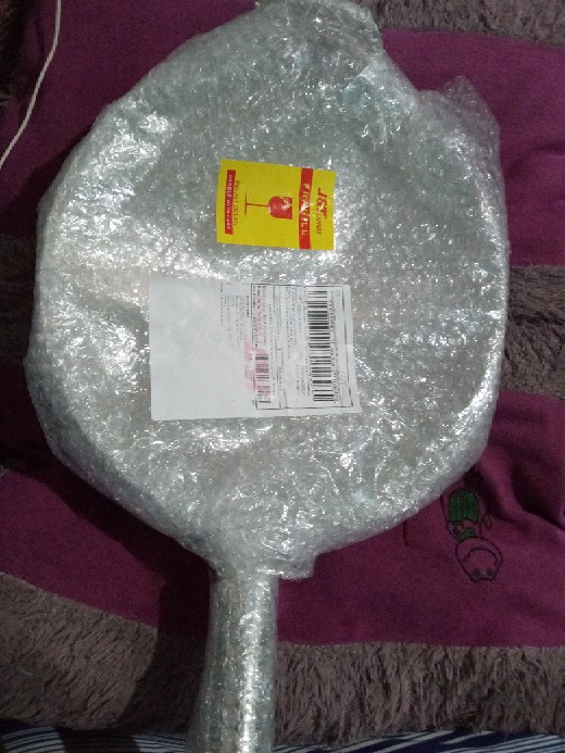 Wajan Penggorengan Kuali Wok Stainless Polos Gagang Panjang 30cm 32cm 34cm Wajan Enamel