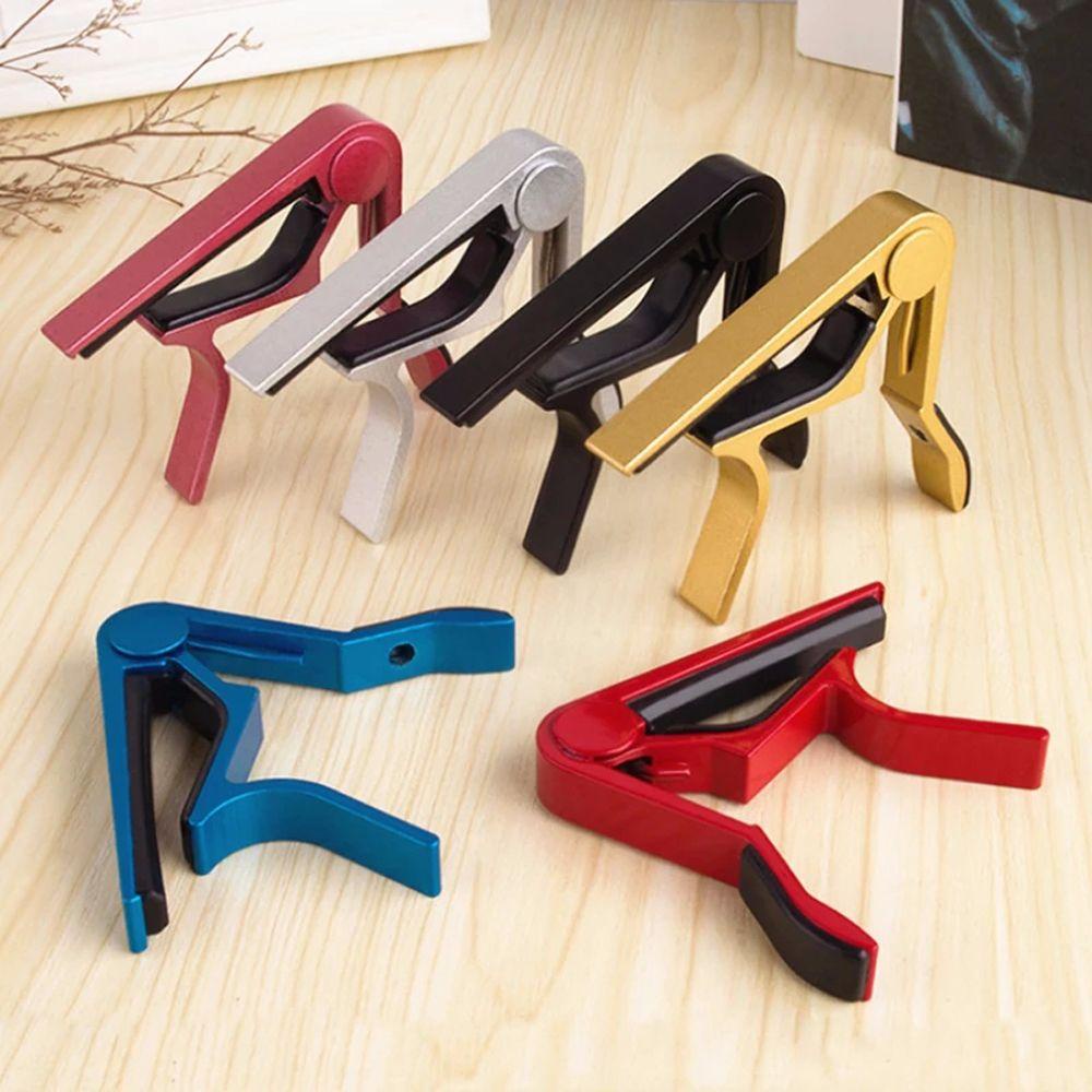 Nickolas1 Guitar Capo Universal Metal Metronome Kunci Gitar Akustik Classic Guitar Capo Aksesoris Gitar Quick Change Clamp