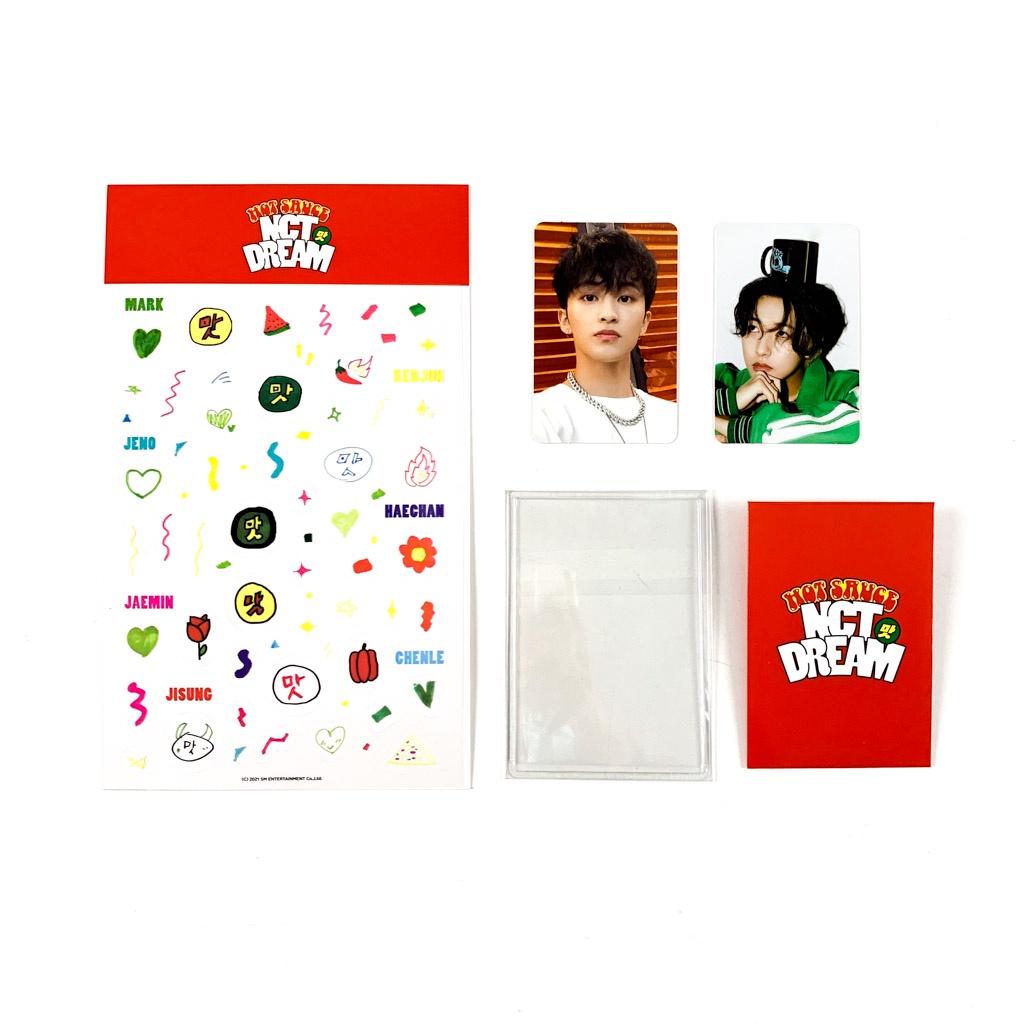 [sharing] NCT DREAM HOT SAUCE MD - Photocard Deco Set