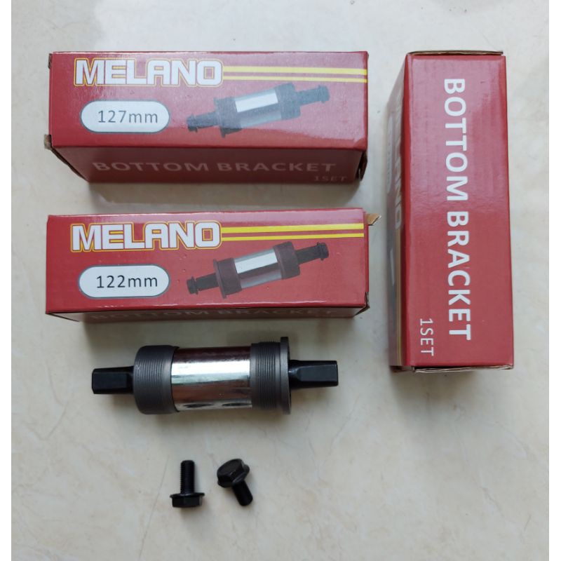 As tengah laker kotak BB bearing Bottom bracket 122 dan 127 Melano CH 113.5 bisa untuk 113