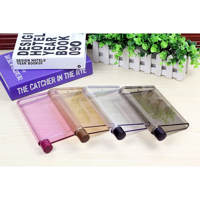 MemoBottle A5 Letter 420ml Botol Minum Memo Bottle Tipis Slim Thermos