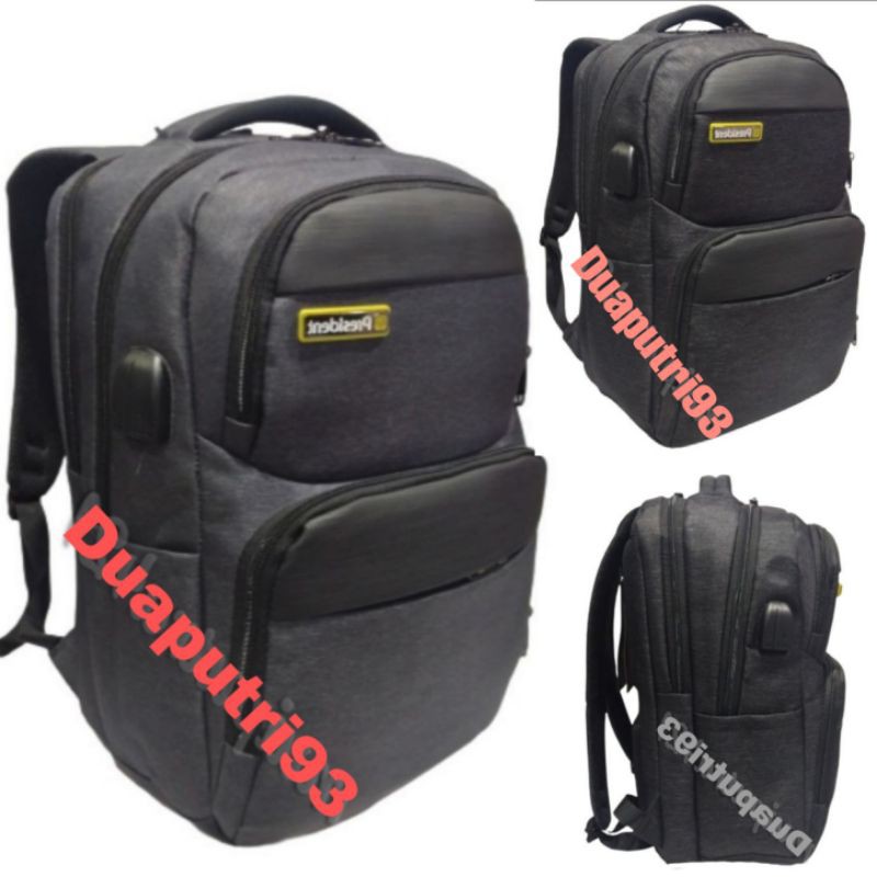 tas ransel laptop original presisent