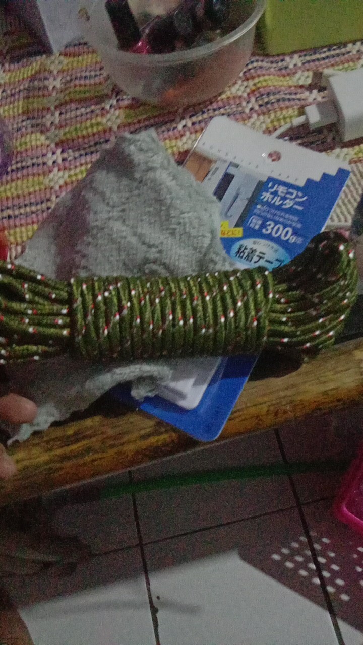 Tali Jemuran Bahan Nilon Panjang 10 Meter Anti Selip Nylon Warna Warni Tali Serbaguna