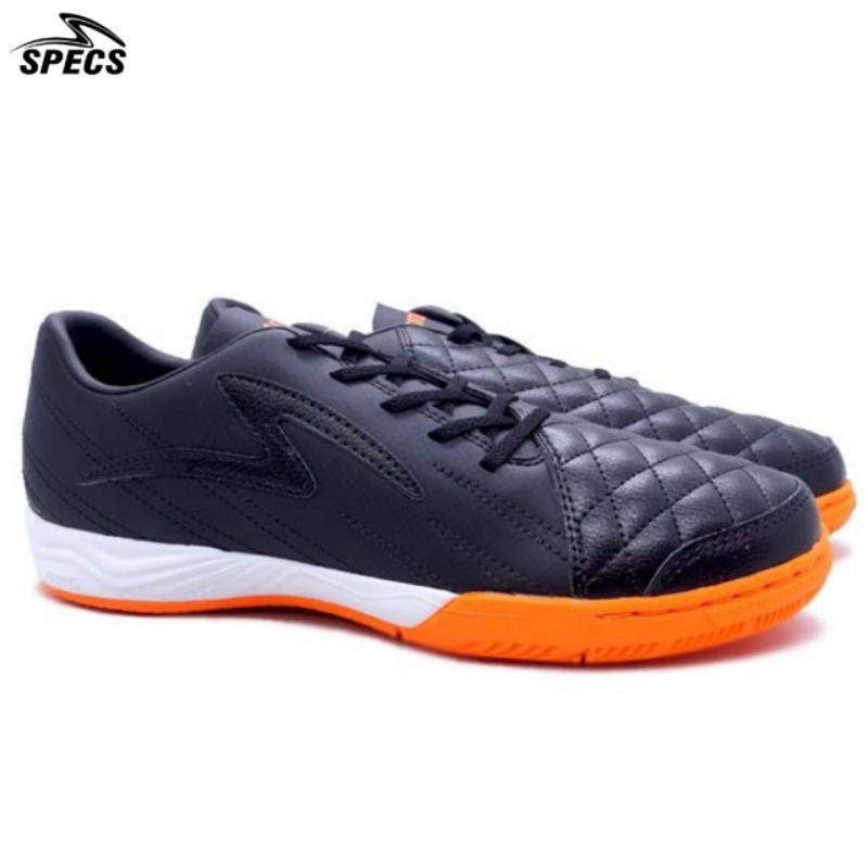 SEPATU FUTSAL SPECS METASALA FANTASTICO IN BLACK / ORANGE