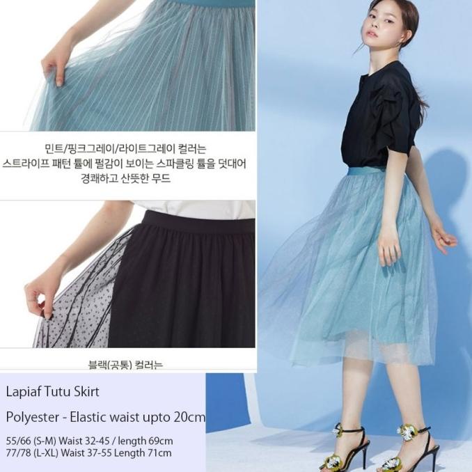 LAPIAF TUTU SKIRT Bawahan Rok Wanita Branded