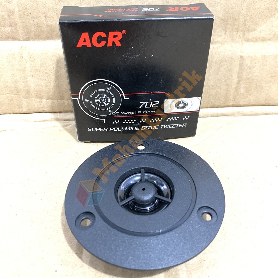 Tweeter ACR 702 Super Polymide Dome Tweeter 100 Watt Twitter Magnet ACR702