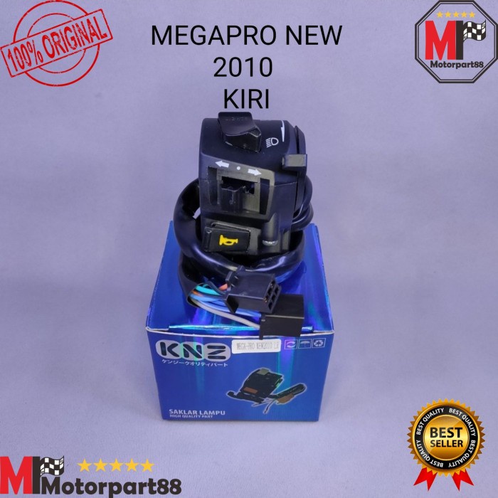 SAKLAR LAMPU HANDLE SWITCH KIRI LH MEGAPRO NEW 2010 MONOSHOCK