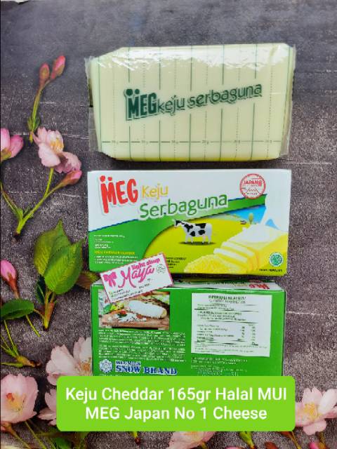 Cheese Keju parut blok termurah cheddar meg japan kraft all in one prochiz 165gr halal debm keto cheese murah