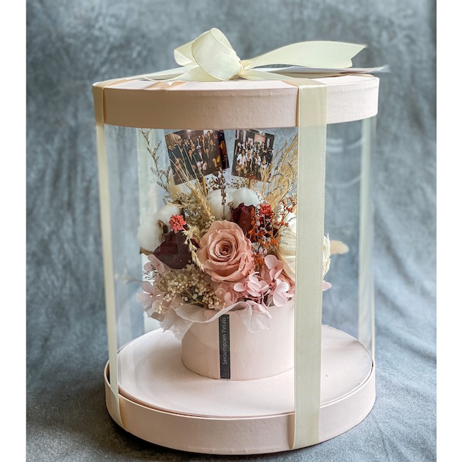 Seroempoen Bloom Mika - Box bunga preserved