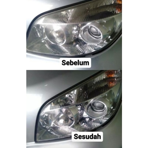 Headlight polish pembersih lampu mobil kuning pembersih kaca lampu mobil yang buram pengkilap lampu