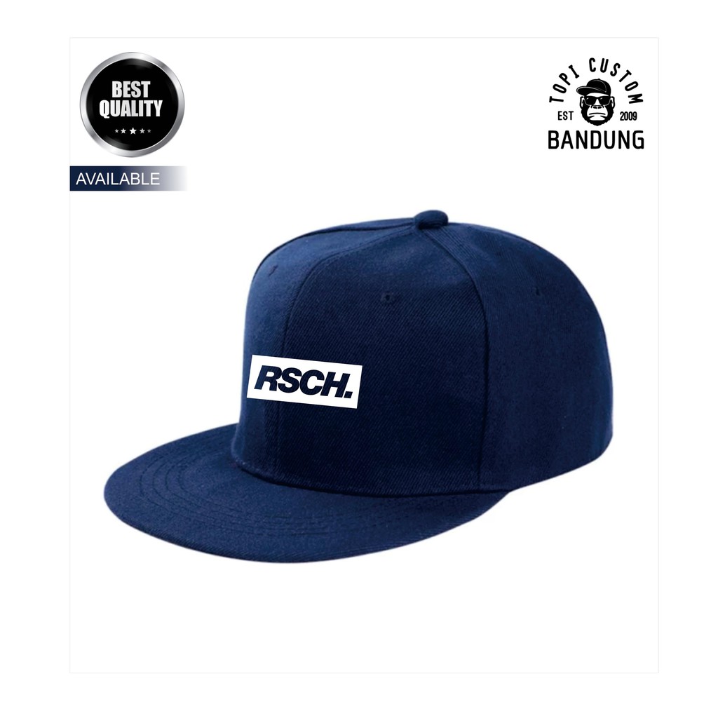 Topi Snapback RSCH Topi Pria Topi Wanita RSCH Bisa COD Original High Premium Quality