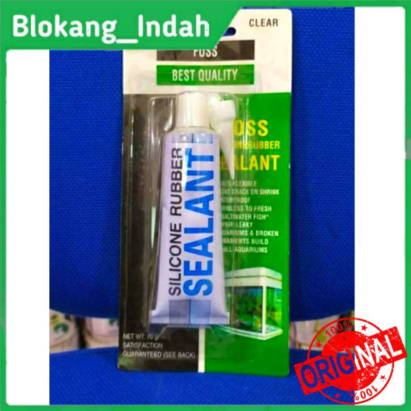 

Lem Sealant 70 gram Clear Bening / Lem Kaca