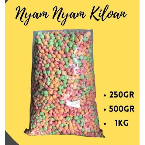 Nyam Nyam Kiloan/Nyamnyam Rice Crispy 250g, 500g, 1KG Repack.