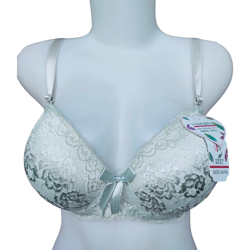 Bra Jumbo Kawat 36-42 Cup B Besar / BH Busa Tebal / Push Up Bra / BH Brukat Yasimei 5805