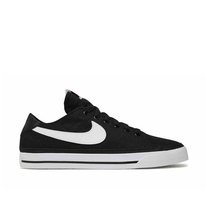 ORIGINAL NIKE COURT LEGACY BLACK WHITE | SNEAKERS PRIA | SEPATU PRIA CLASSIC | SEPATU HITAM