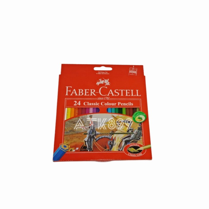 

Spesial Pensil Warna Faber Castell 24 Clasik Murah
