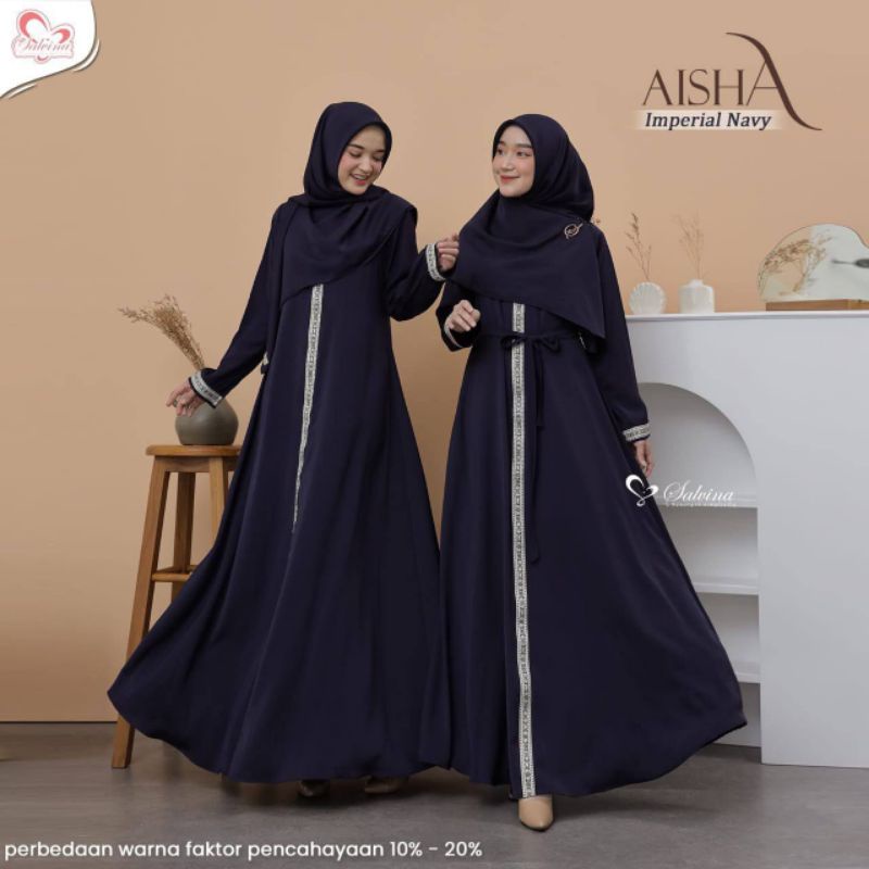 aisha abaya by salvina hijab (original)