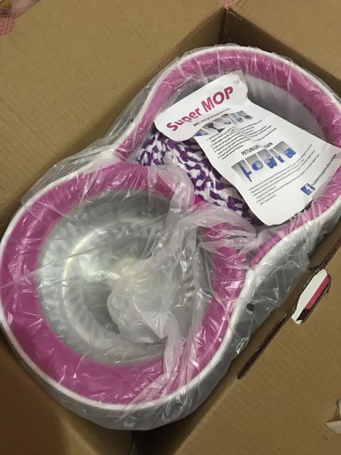 Alat Pel Supermop Bolde 169x+ Stainless - Tmpt Sabun & Lubang Drainase