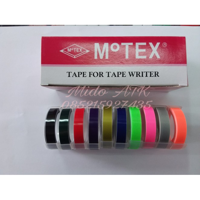 

Tinta Stempel - Plastik Wraping - Baterai Alkaline Label Emboss Dymo Motex Produk Terbaik