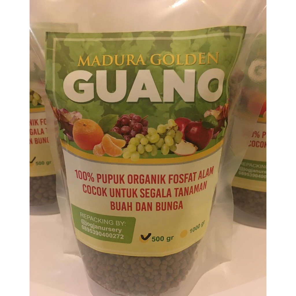 Madura Golden Guano (Pupuk Organik Bunga dan Buah)