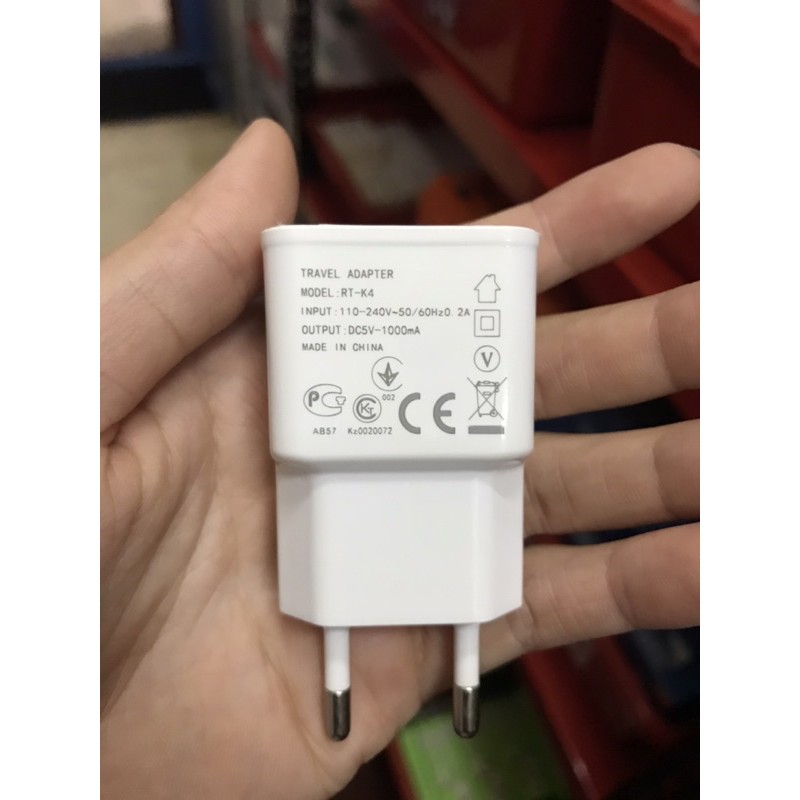 ROBOT ADAPTER CHARGER RT-K4 RTK4 BATOK CHARGER USB 5V/1A