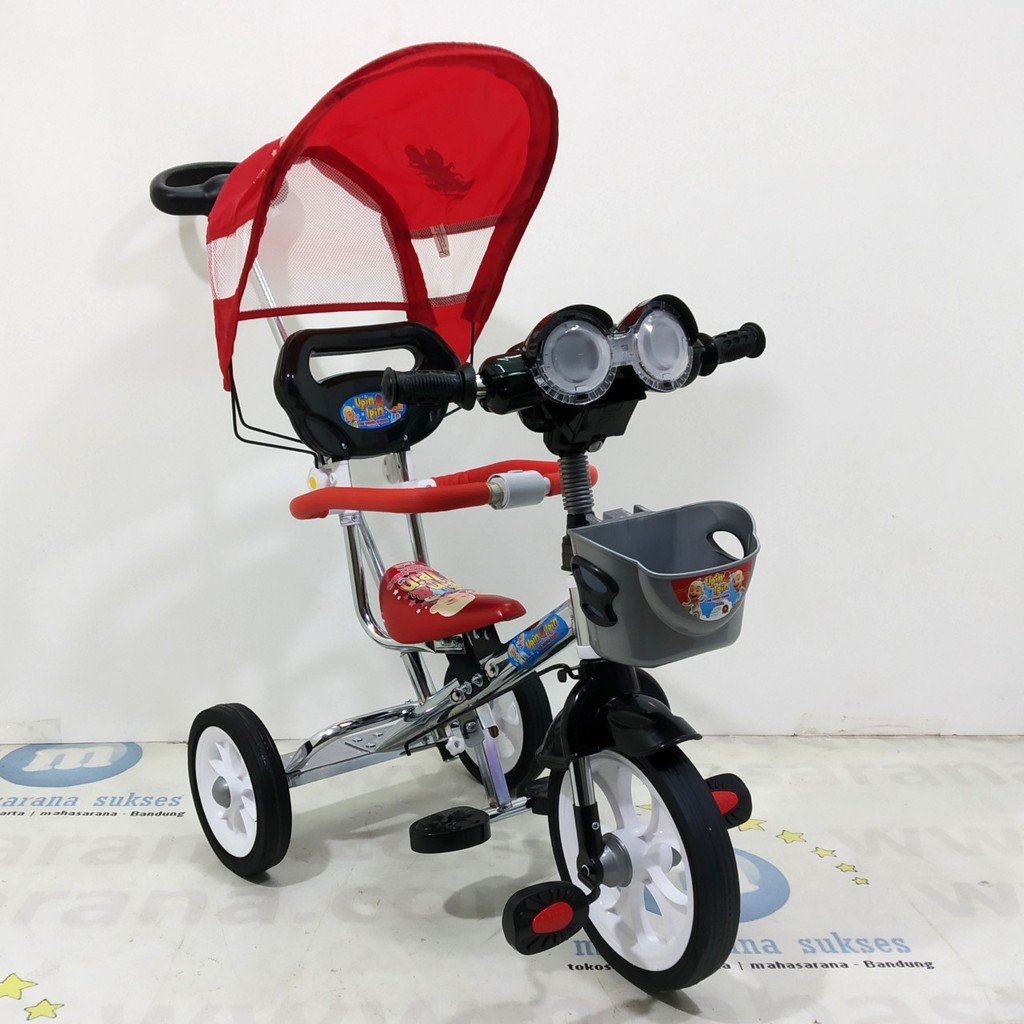 Sepeda Roda Tiga Anak Upin Ipin Authorised Licensed Bmx Nikel Krom Ban Karet Speedo Ic Music Light Shopee Indonesia