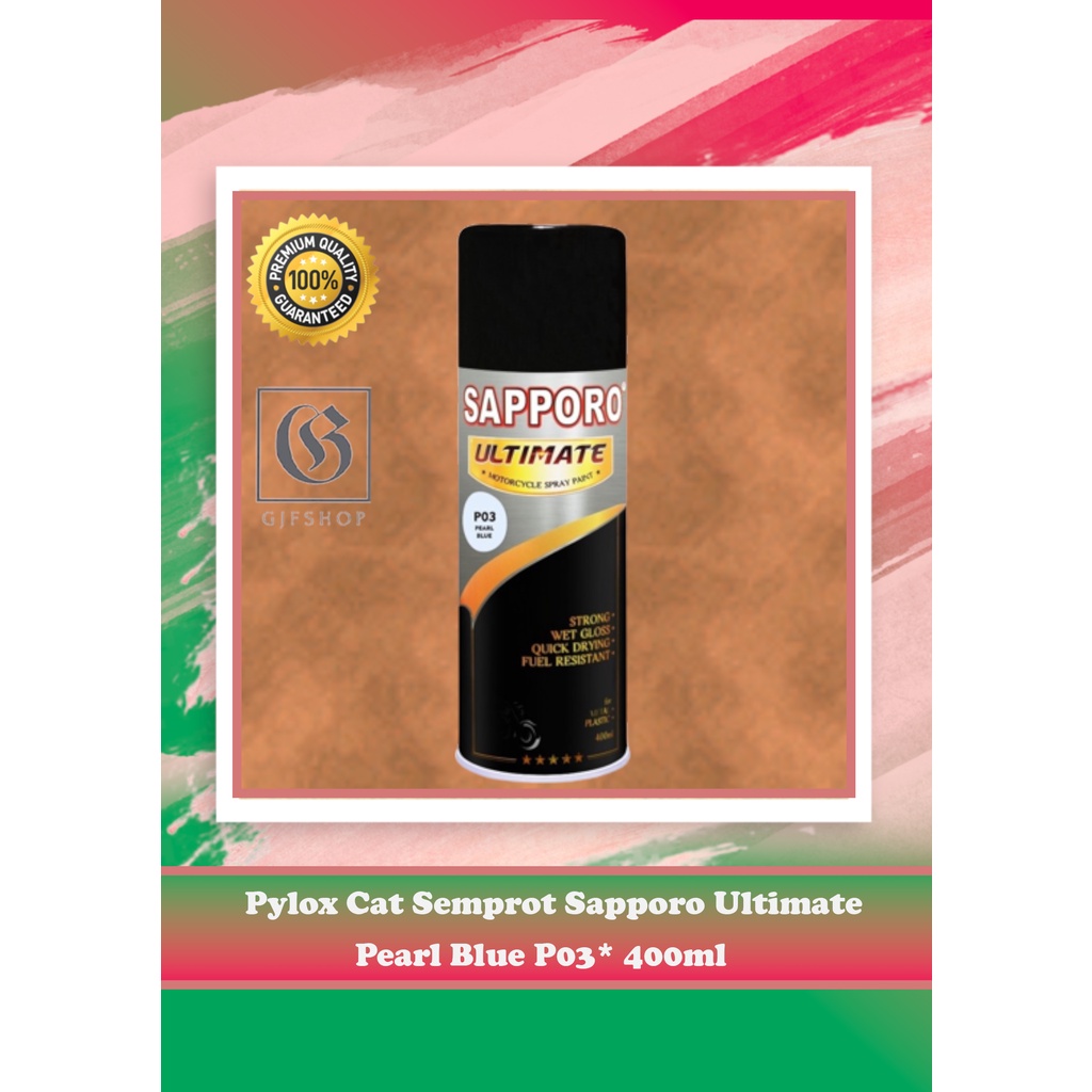 Pylox Cat Semprot Sapporo Ultimate Pearl Blue P03* 400ml