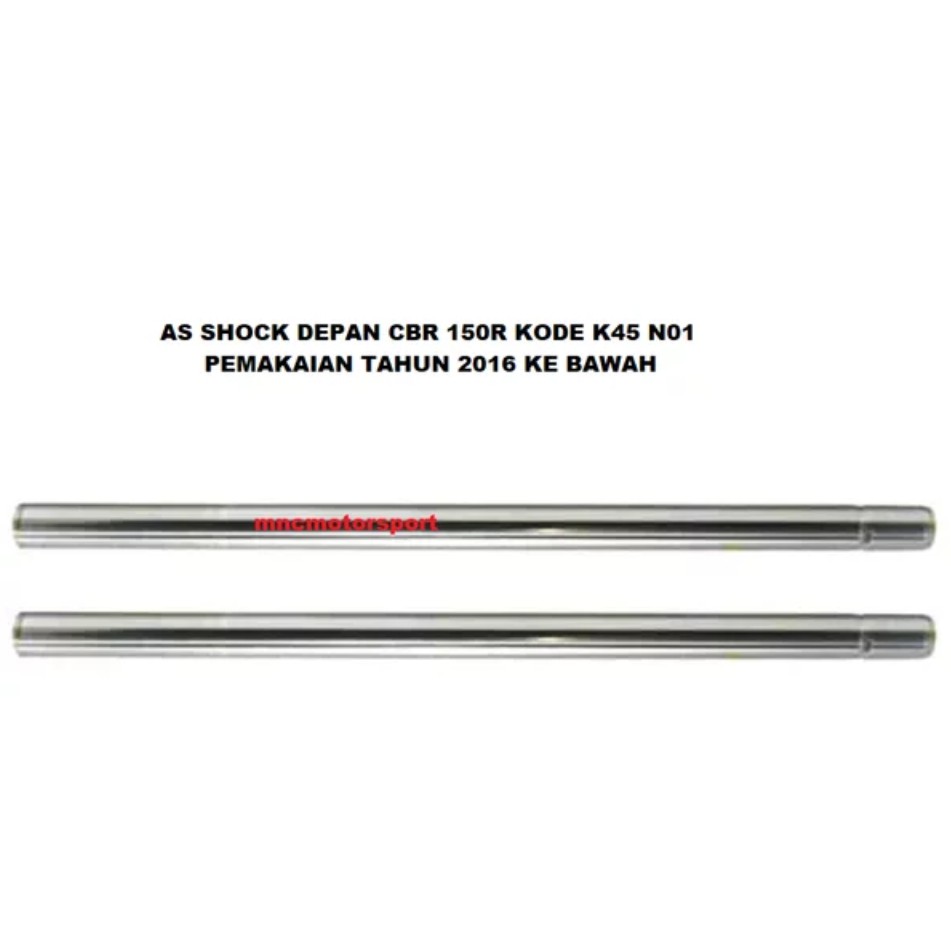 AS SHOCK SHOK DEPAN CBR 150 R LAMA KODE K45 N01 DI BAWAH 2016