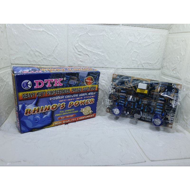 KIT DRIVER POWER MONO RHINO'S 400, 600, 800, 1200Watt Merek DTK PD 1200