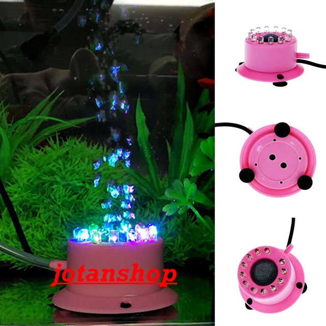 PAKET HORISEA LED Air stone airstone bubble lamp lampu gelembung udara aquarium aquascape