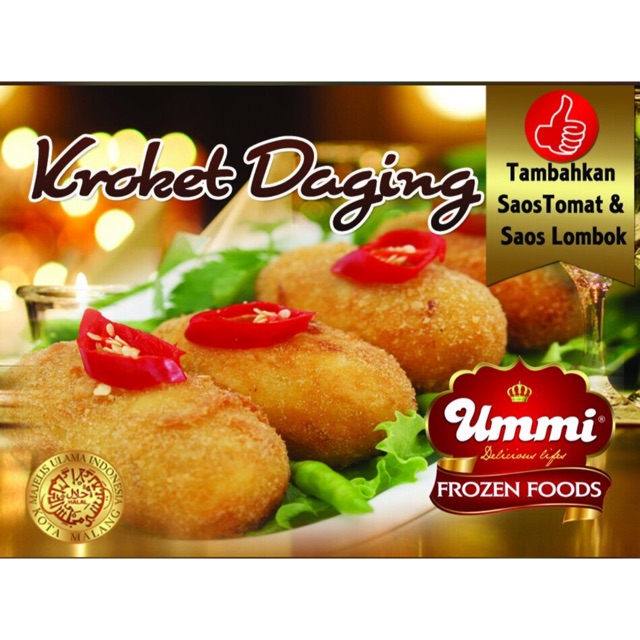 

kroket kentang isi daging sayur