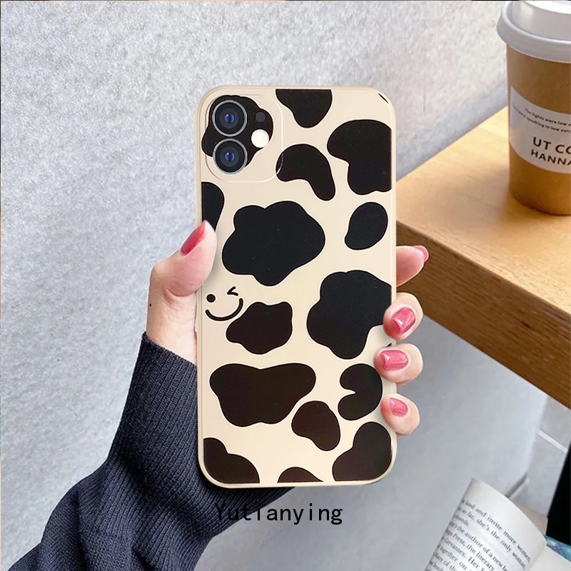 Leopard Print Soft Case For Infinix Hot 11 11s 9 10 Play 10T 10S 10 Lite Note 8 Infinix Smart 5 6 Smily Silicone Back Cover