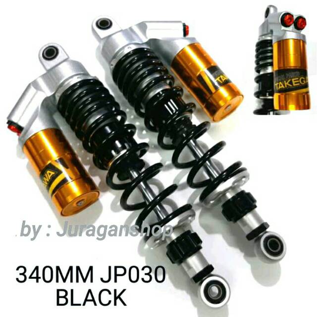 340MM JP030 Twinshock TAKEGAWA / shock breaker / shock Tabung atas Double Click Motor