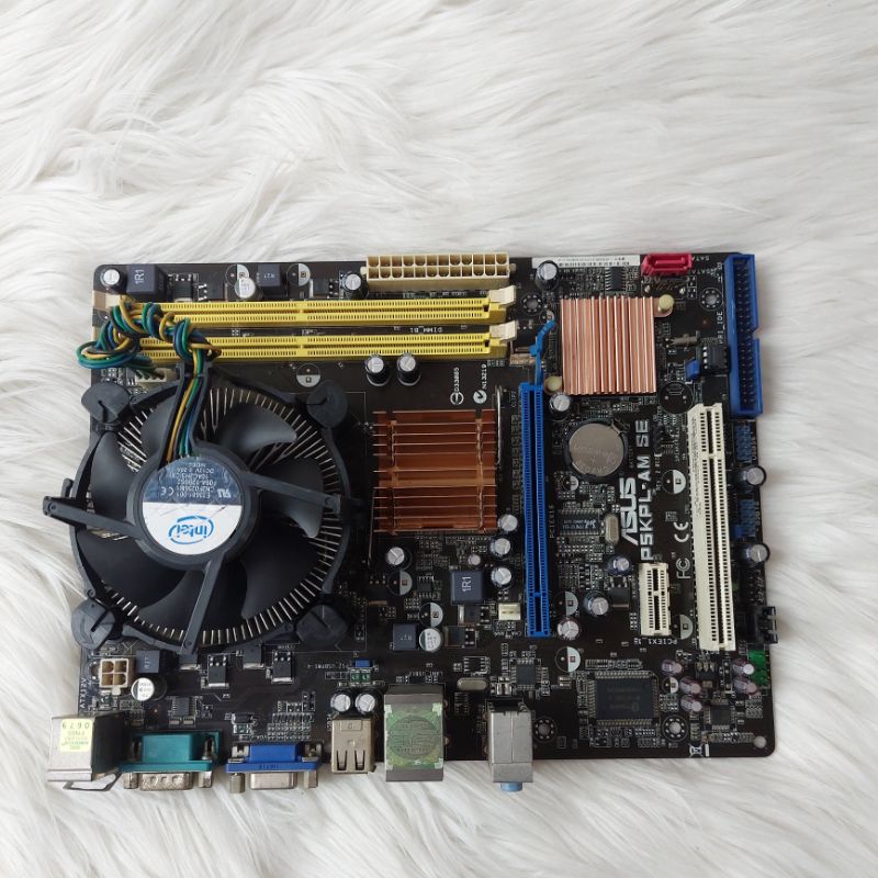 Paketan Motherboard+Pocessor Intel Core 2 dua  E6550