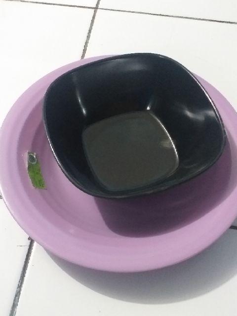 Piring Melamin Golden Flying Fish P1001