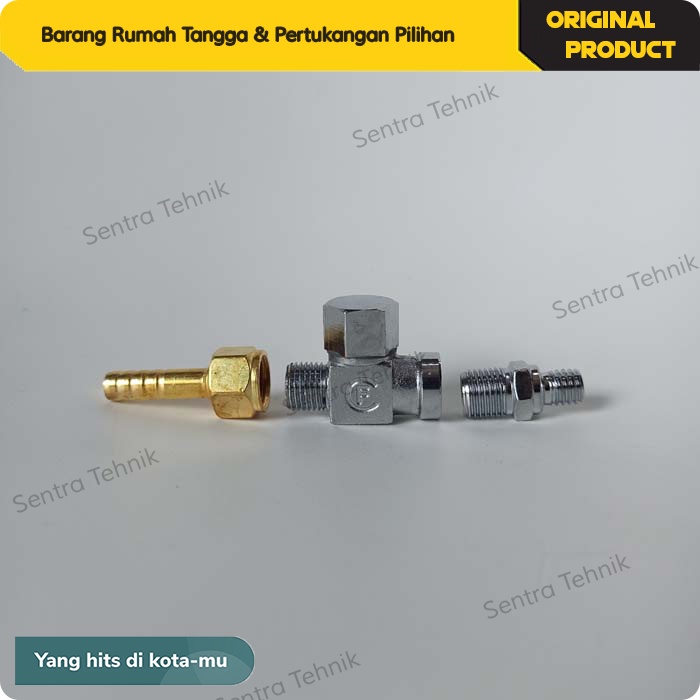 Steam Trap Mini Drainer Setrika Uap Boiler Laundry 1/4&quot; Medium Quality ( DUS BIRU )