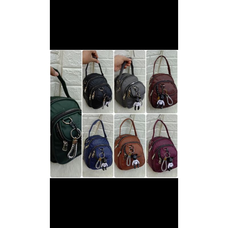 tas selempang wanita 3in1