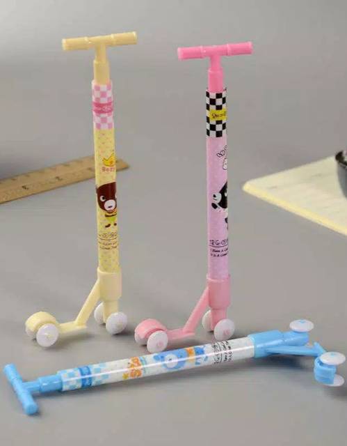 

Pulpen Gel Karakter Skuter Lucu