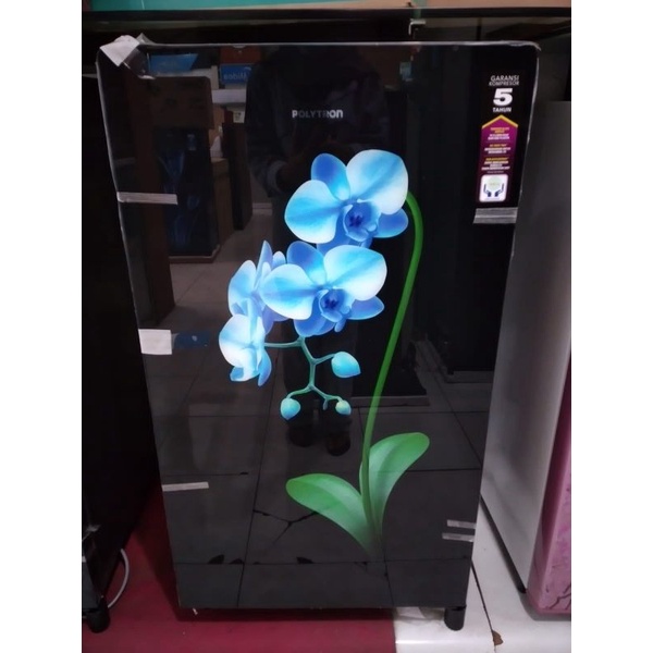 KULKAS POLYTRON PRA 15MO B/W SERIES TERBARU KHUSUS KOTA CIREBON