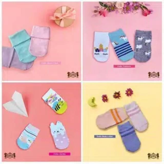 Petite Mimi Kaos Kaki 3 in 1 Boy/Girl anti slip