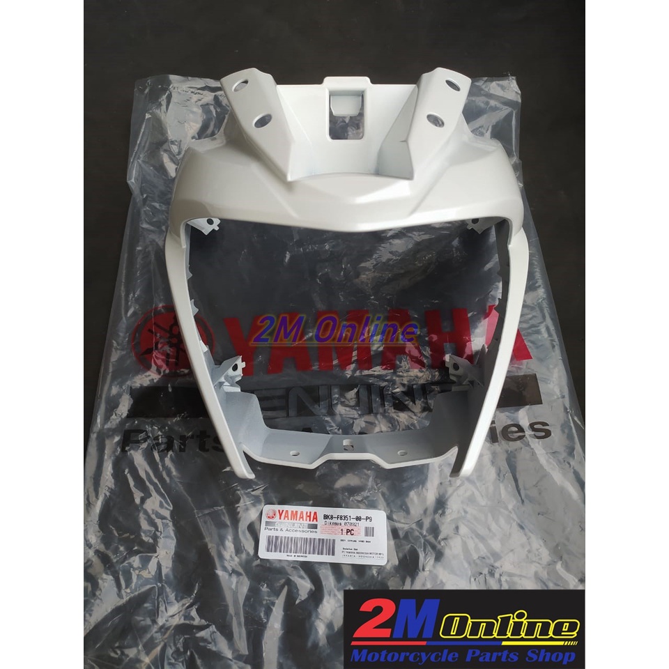 BK8-F8351-00-P9 Batok Depan Vixion R Putih Ori YGP