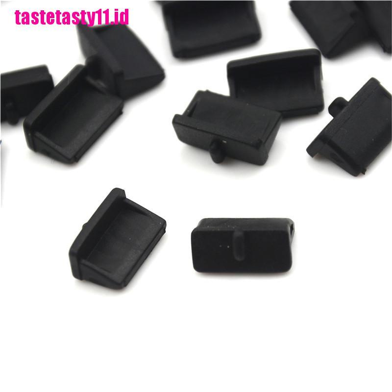 20 Pcs Penutup Port USB Bahan Plastik Lembut Anti Debu