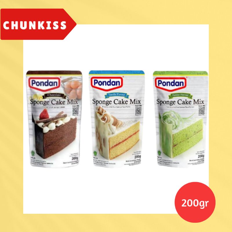 PONDAN SPONGE CAKE - BISA KUKUS BISA PANGGANG