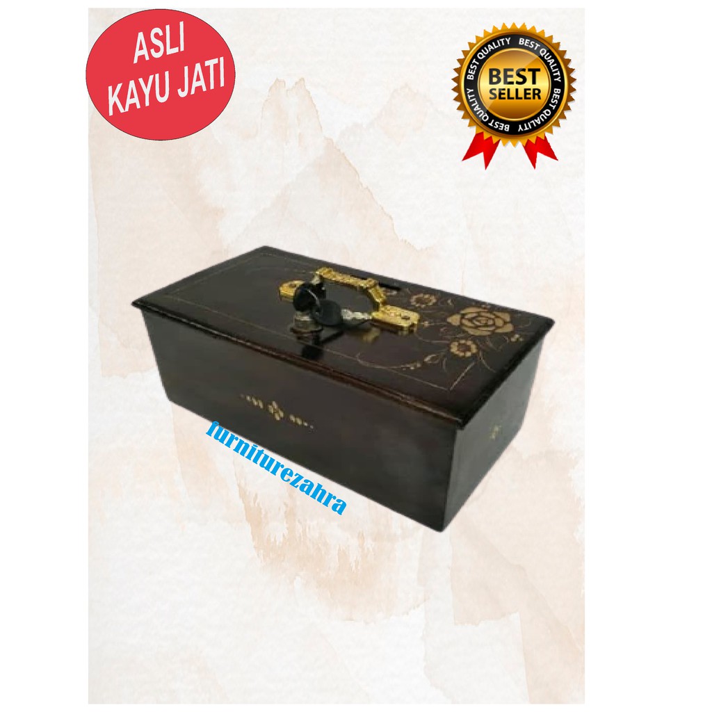kotak uang celengan kayu - kotak amal masjid kotak kayu jati kotak masjid kotak kayu jati