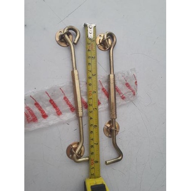 Ready...Ready...Ready...] Hak angin 2 pc. Hak jendela. penahan jendela. Hak angin. kuningan