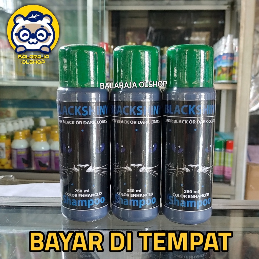 Sampo BLACK SHINY Cat Shampoo Kucing Bulu Hitam Coklat Gelap