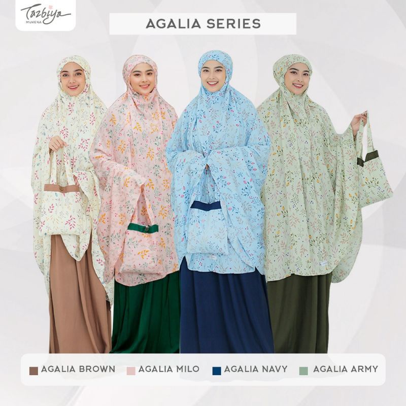 Mukena Tazbiya Kombinasi Agalia Series Allsize