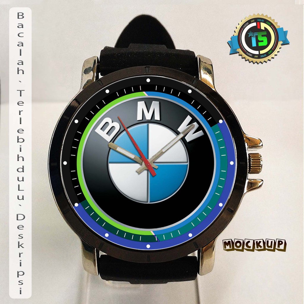 Jam Tangan BMW 01 Rubber Big | Custom Jam Tangan Store