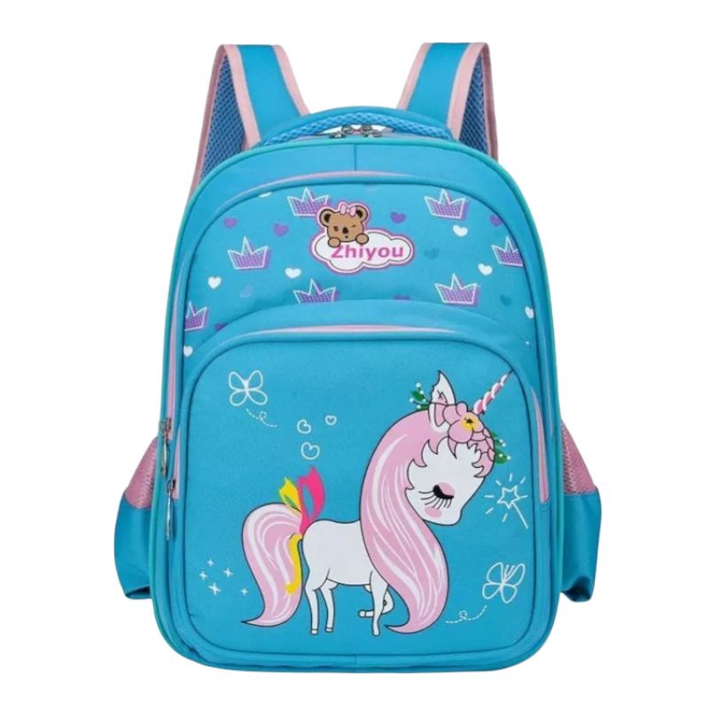 Gtf - Tas Ransel Sekolah Anak Perempuan Motif Unicorn Kuda poni Lucu Cocok Untuk Anak-anak Terbaru Populer Murah